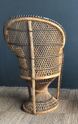 Vintage emmanuelle kids Chair