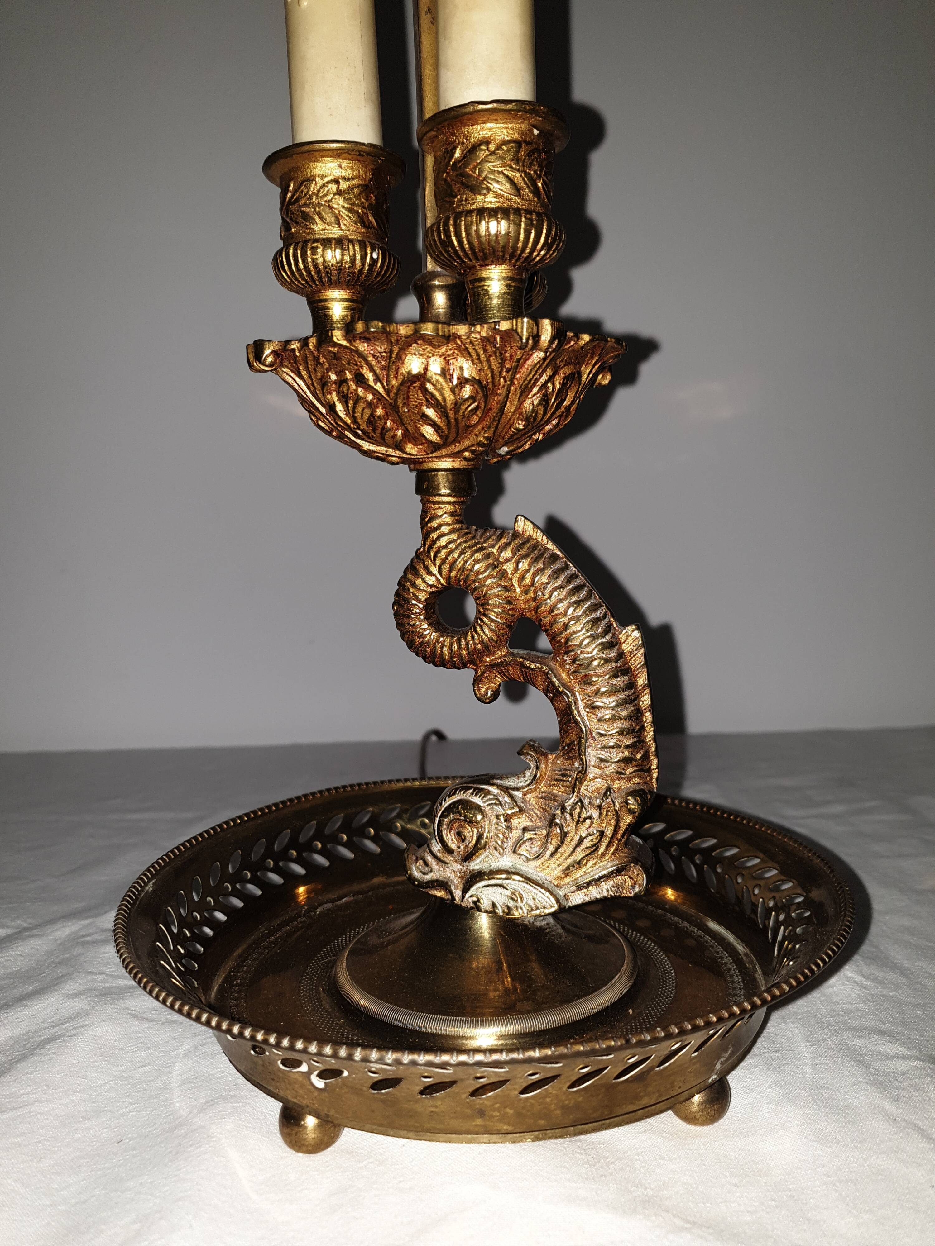 Dolphin hot water lamp