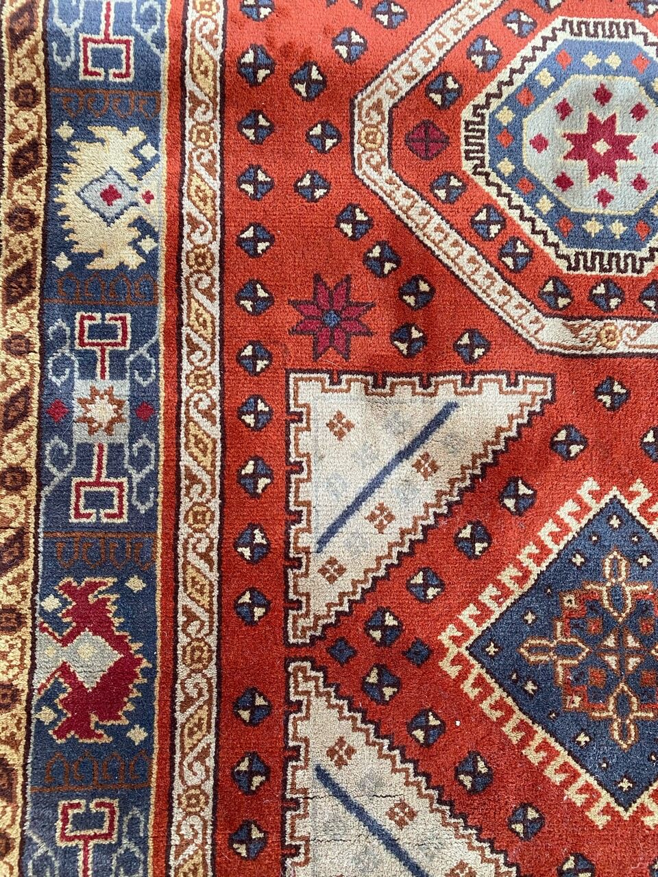Turkish vintage carpet 100x160 cm