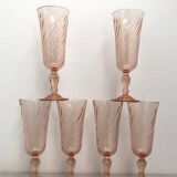 Rosaline champagne flutes