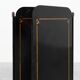 French black and gold Art Deco Fireplace Screen, 1930s