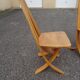 Set of 5 Epona chairs designed by Francis Taglian, France, 1980s.