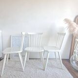 Set of six vintage Scandinavian chairs
