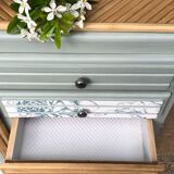 Vintage asymmetrical wardrobe