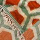 Vintage Moroccan Berber rug Beni M'rirt retro decoration