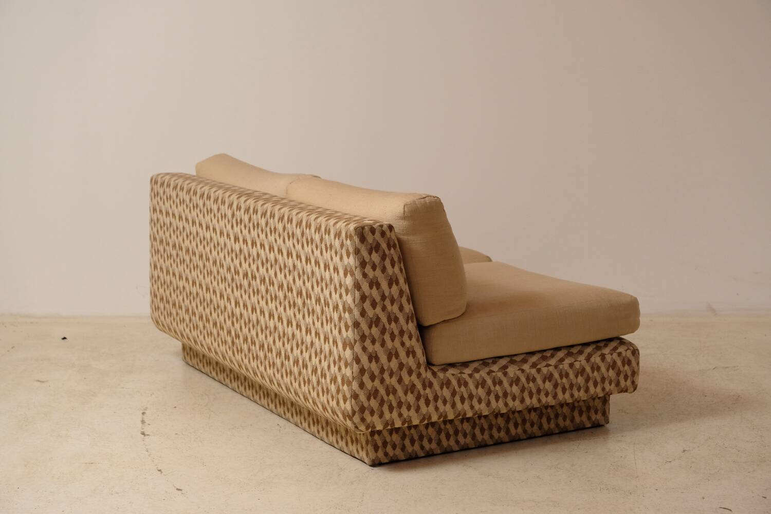 Banquette canapé 2 places 1970