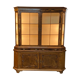 Large old wooden showcase