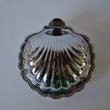 Shell pocket in silver metal from the 60s and 70s