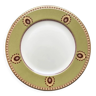 5 lenox dessert plates / salad - olive