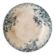Antique hollow dish / deep plate in earthenware - "Floreal" model