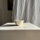 Set of 6 antique bird-patterned coffee cups