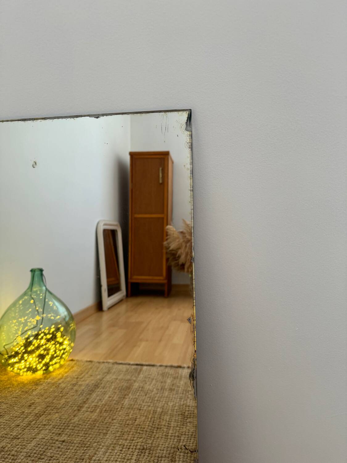 Miroir vintage rectangulaire