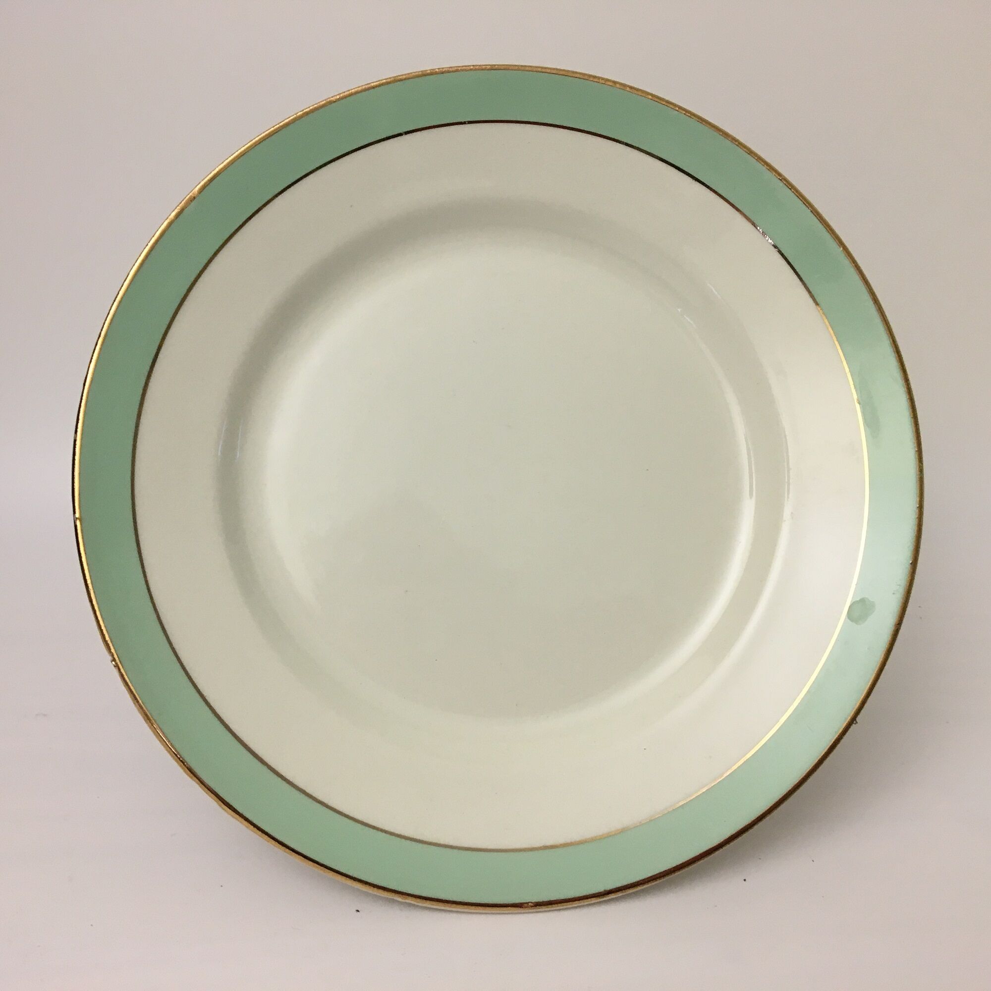 Set of 6 plates plates stamped "faïencerie d'orchies nord" model "condé"