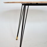 Italy 1950 s oval marble coffee table