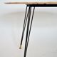 Italy 1950 s oval marble coffee table