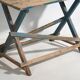 Antique French Provençal style blue table (c.1920) #54