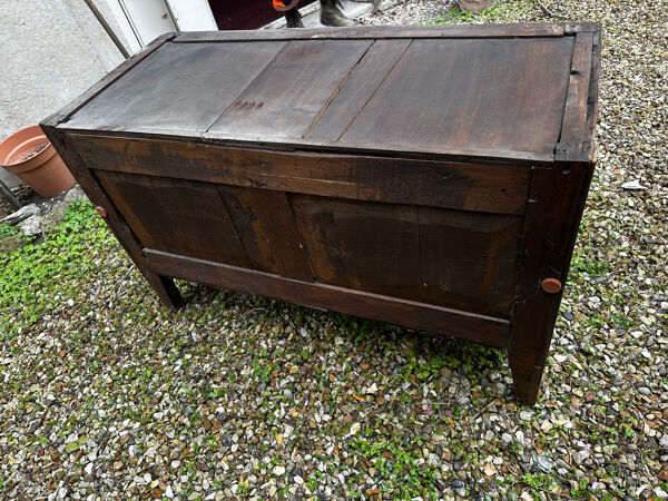 Commode style transition Louis XV - Louis XVI du 19 e siècle