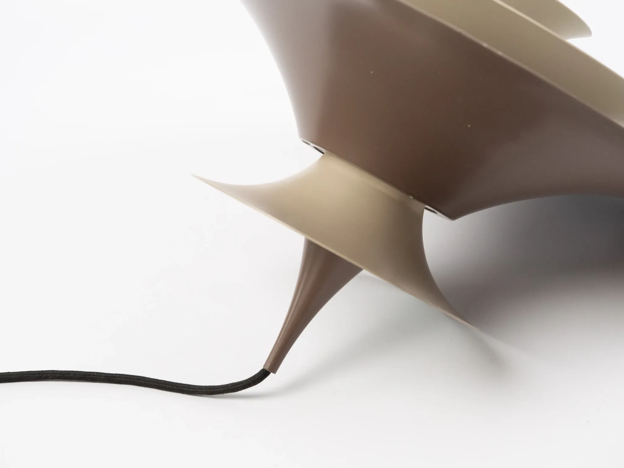 Danish vintage Radius pendant lamp by Erik Balslev, Fog og Morup, 1977