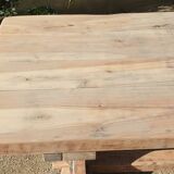Solid wood farmhouse table, 220 cm
