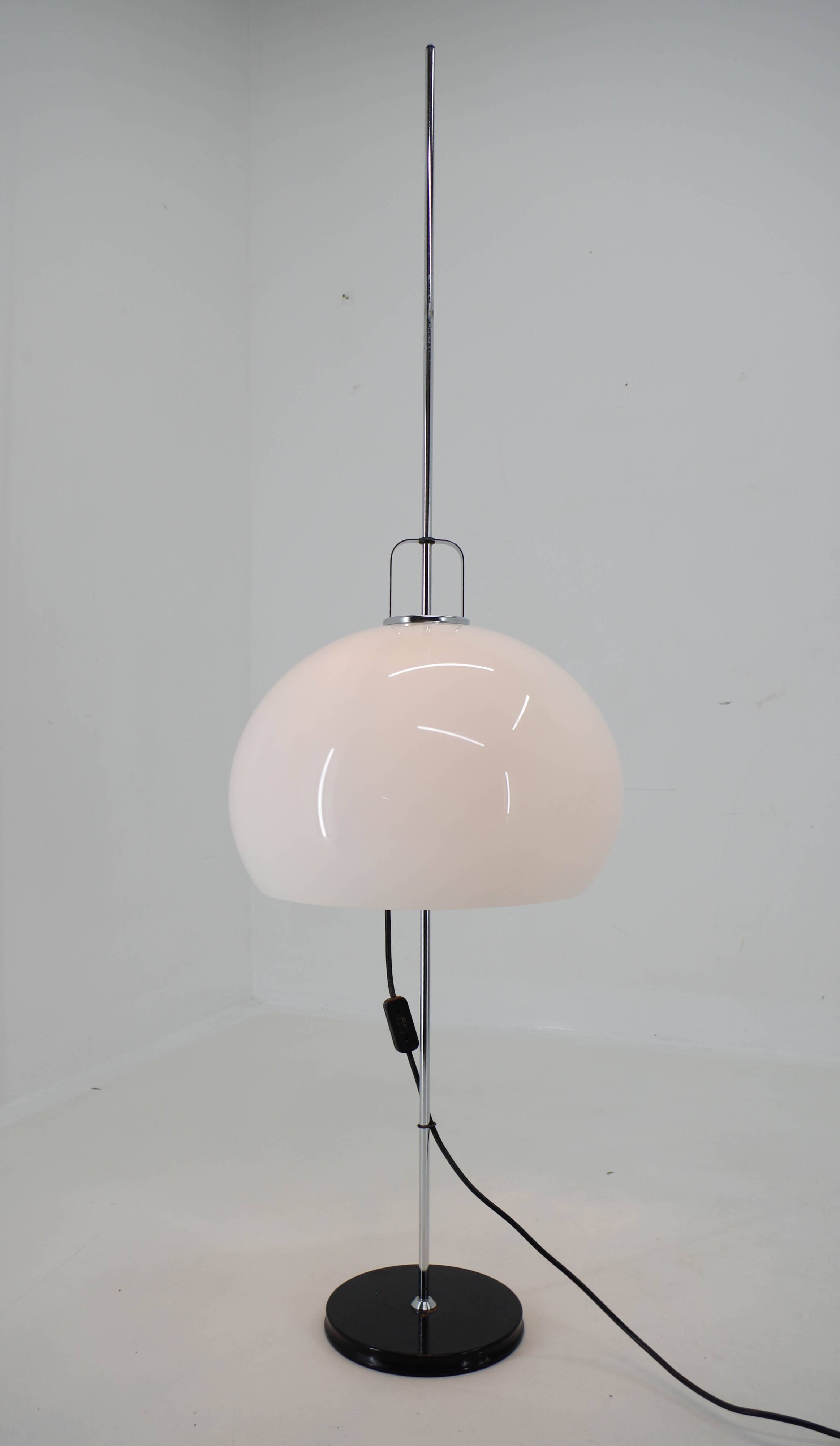 Mid-Century Adjustable Floor Lamp Designed by Guzzini for Meblo, 1970s