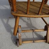 Ancienne chaise haute Baumann