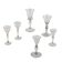 Group of 6 Murano glass glasses, Italy, 18th century