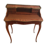 Desk happiness of the day Louis XV style  in rosewood