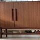Vintage Scandinavian sideboard