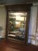 Miroir biseauté de style Henri ii en noyer