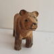 Carved wooden bear