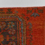 3x9 Pumpink Orange Vintage Turkish Runner Rug, 78x288Cm SK 23570