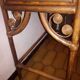 Bamboo and rattan extra furniture hairdresser