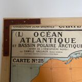 Carte scolaire années 50