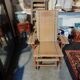 Long chair in rattan circa 1960 vintage