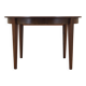Round rosewood table, Danish design, 1970s, production: Denmark