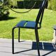 Industrial metal chair