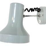 Vintage Grey Metal Wall Lamp by Josef Hurka for Napako, 1970s