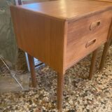 Paire de chevets danois en teck mid-century