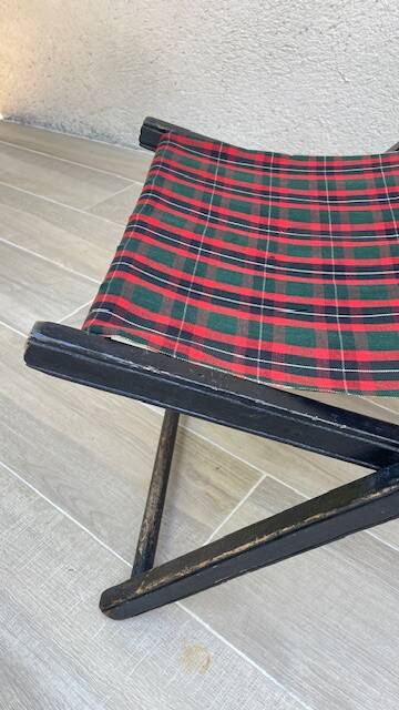 Vintage folding deck chair