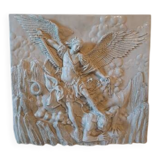 Bas-relief in resin "Saint Michael"