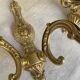Paire d’appliques en bronze