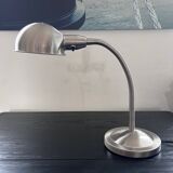 Silver metal desk lamp