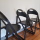 Lot of 3 folding chairs tunaet b751