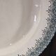 4 assiettes creuses en Terre de Fer Longwy modèle "Suzanne"