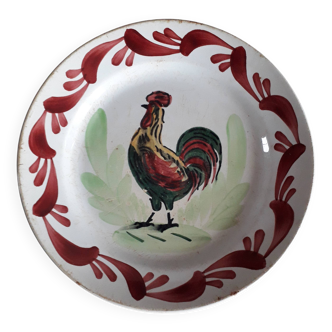 Vintage ceramic signed Creil Montereau.