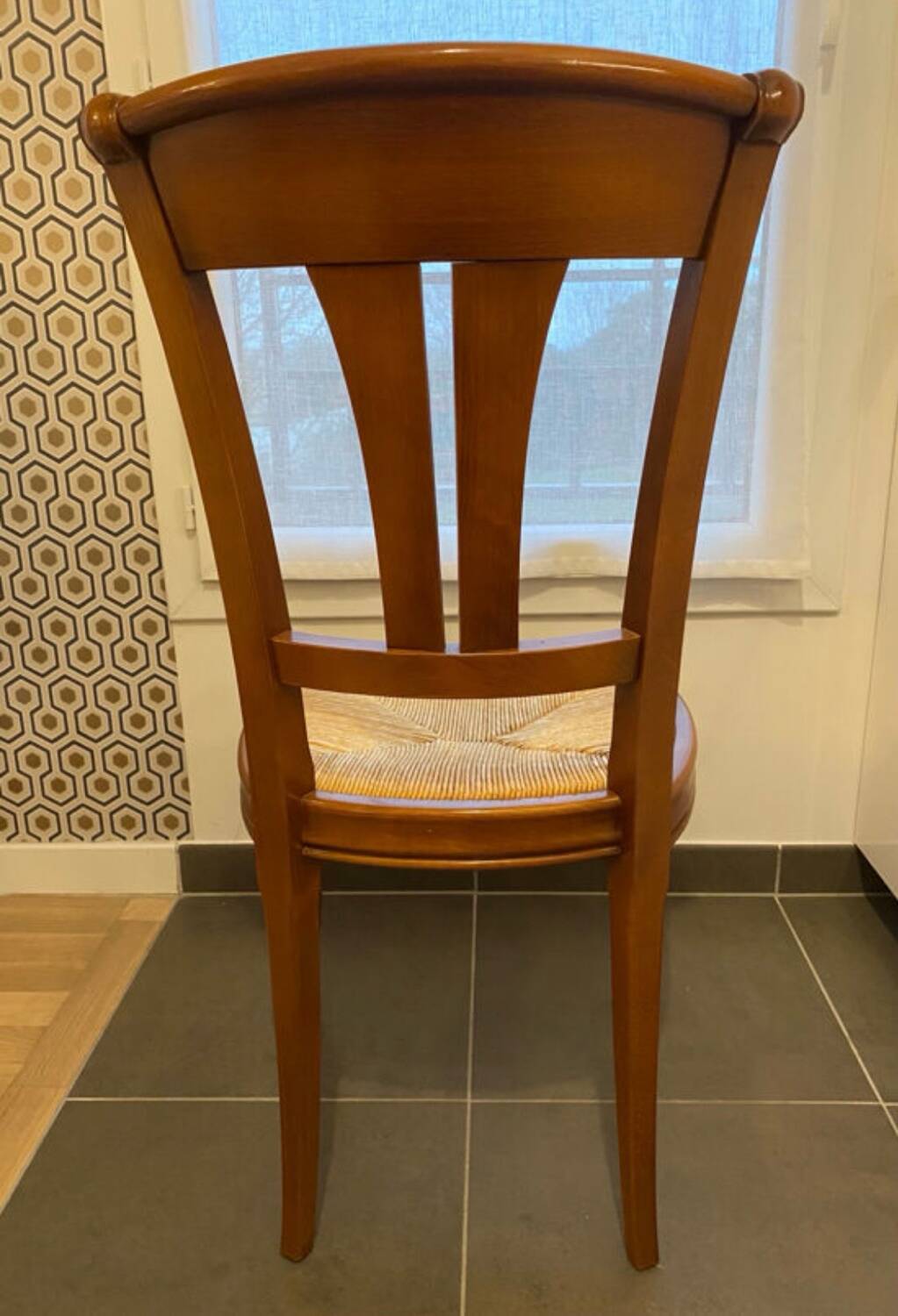 Lot 6 chaises Camaret hêtre