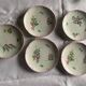 Lot de 5 assiettes à mignardises KG Luneville