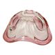 Vintage Murano Pink Glass Fruit Bowl – 1960s