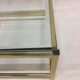 Table low vintage brass