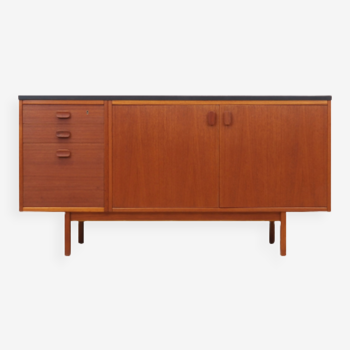 Commode en teck, design danois, années 60, fabriqué au Danemark